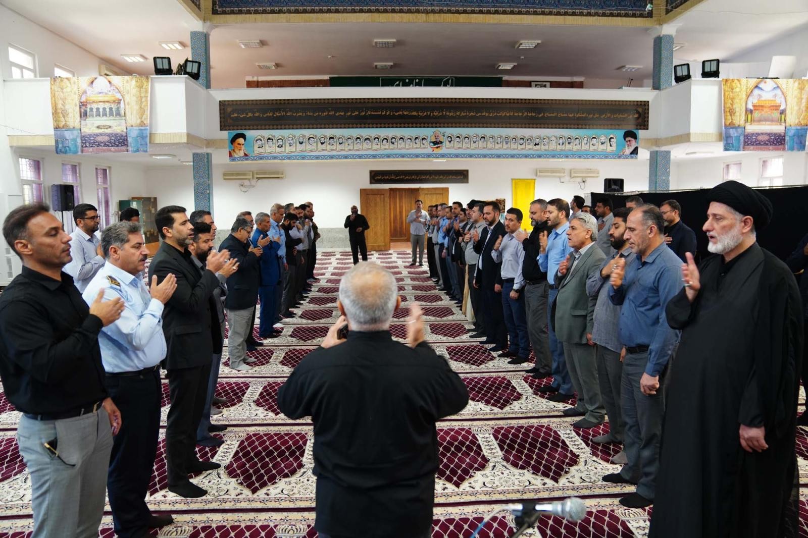 برگزاری مراسم ایام فاطمیه در سازمان منطقه ویژه اقتصادی پتروشیمی